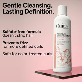 Ouidad ingredients shea murumuru and ceramides arranged to show nourishment benefits