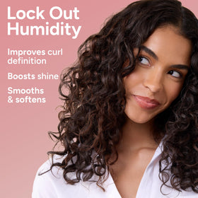 Ouidad dispensing gel from tube demonstrating easy, mess-free application