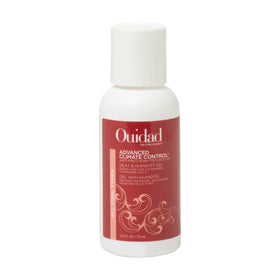 Ouidad travel size front packaging showing product and benefits