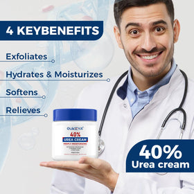 OUKEYA used on hands and elbows reducing rough, cracked patches