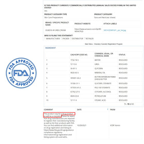 OUKEYA on bathroom shelf in routine setting signaling daily care benefit
