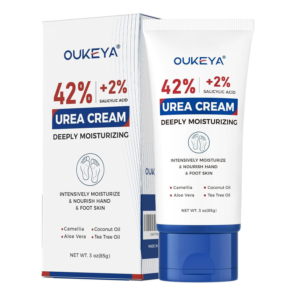 OUKEYA front packaging showing tube and product name and clear use benefit