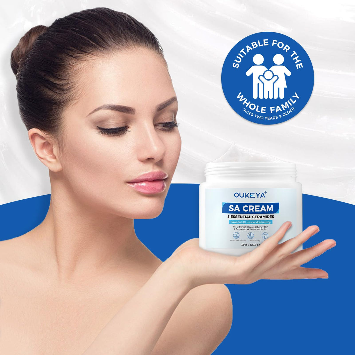 OUKEYA lifestyle bathroom setting showcasing daily routine convenience