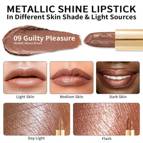 Oulac full lips application in studio lighting demonstrating rich coverage benefit