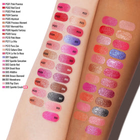 Oulac in evening lifestyle setting showing glamorous shimmer for night looks benefit