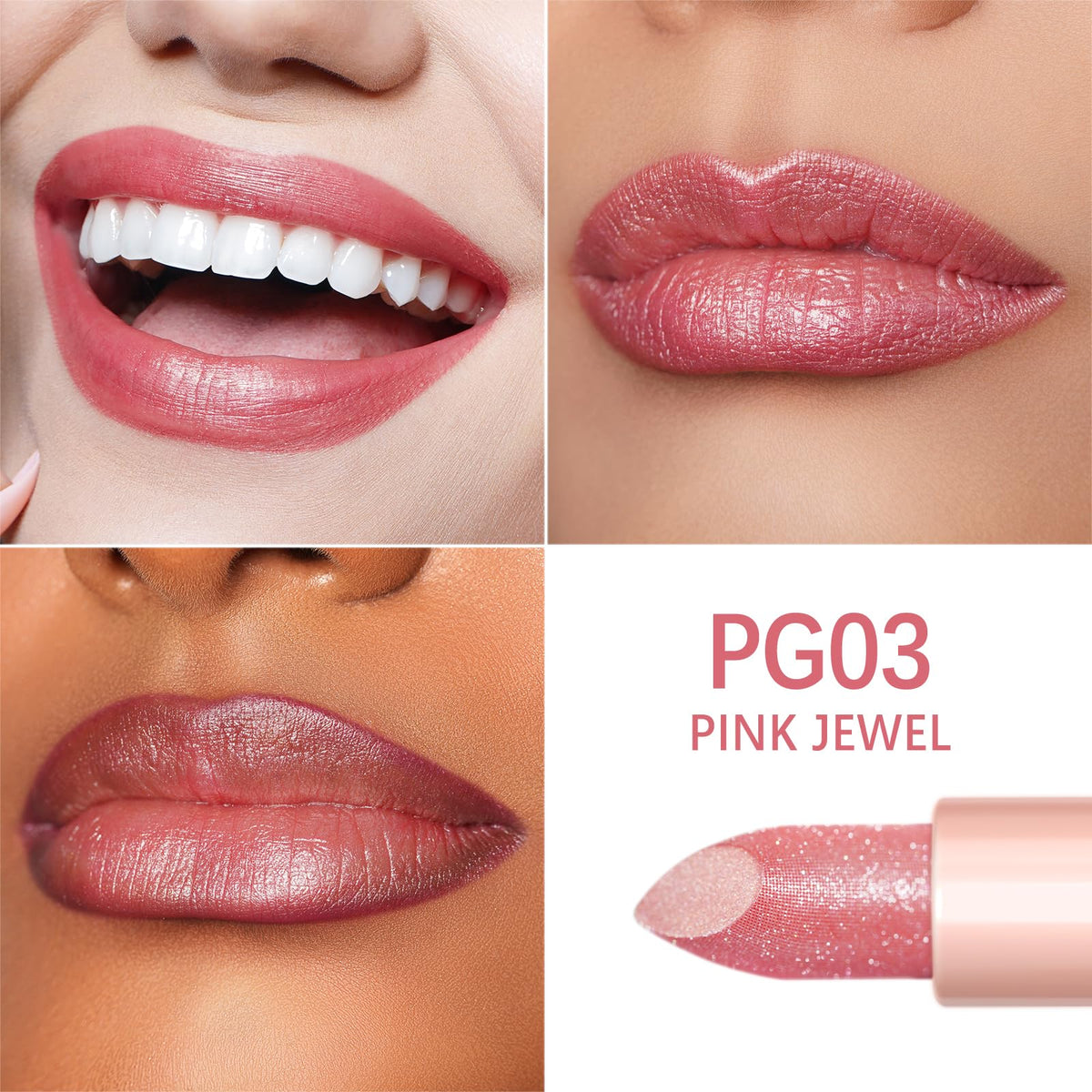 Oulac applied on model lips in daylight for natural-looking hydration and glow