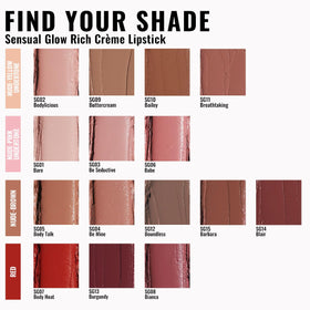 Oulac lipstick packaging label closeup showing vegan and clean-beauty claims