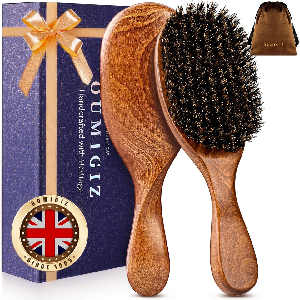 Oumigiz front packaging showing elegant grooming set and branding benefit