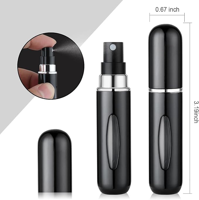OUMOR close-up of atomizer nozzle showing smooth fine-mist performance