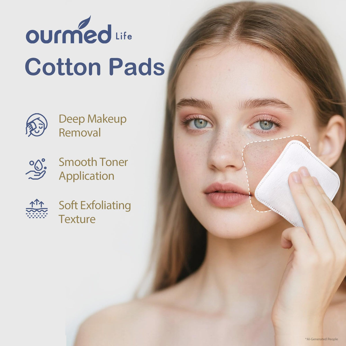 ourmed life texture close-up displaying pressed-seam durability and softness
