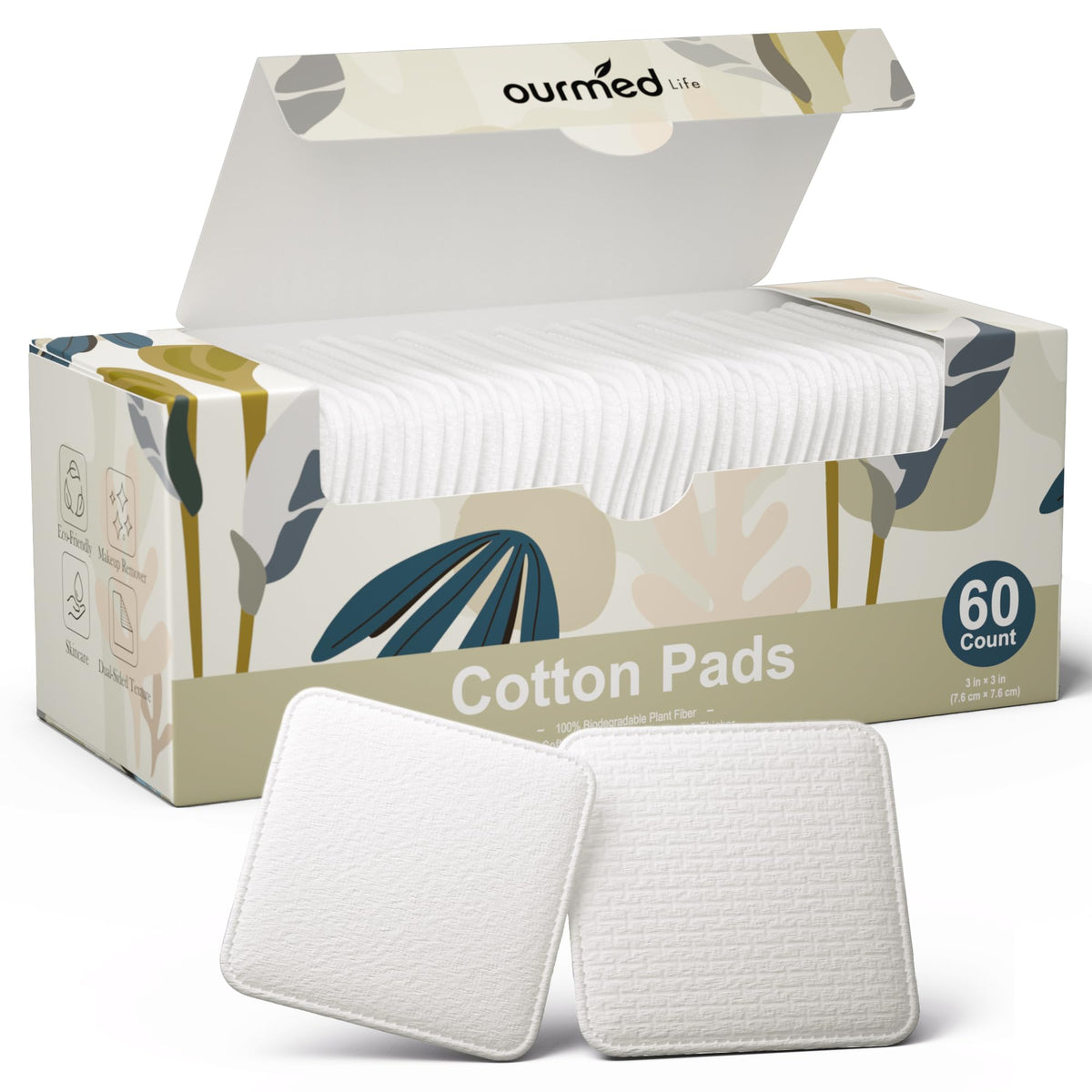 Ourmed Life front packaging showing 60-count pack for convenience