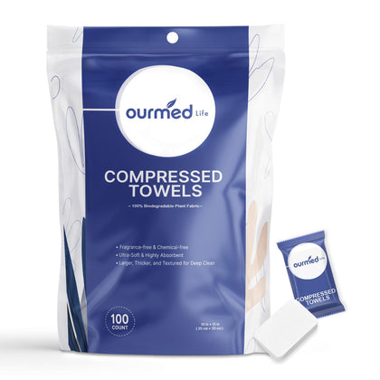 ourmed life front packaging showing 100 count and brand convenience