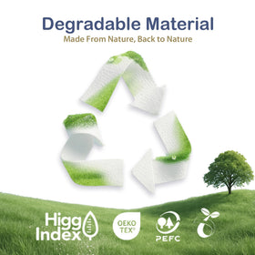 ourmed life individually wrapped tablet wrapper detail for hygiene