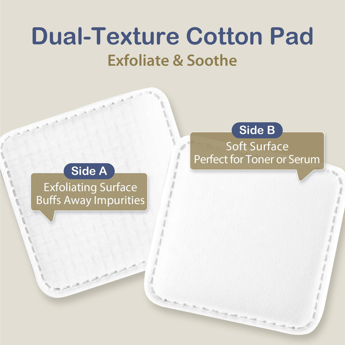 Ourmed Life pad in hand showing 3x3 inch size for more coverage