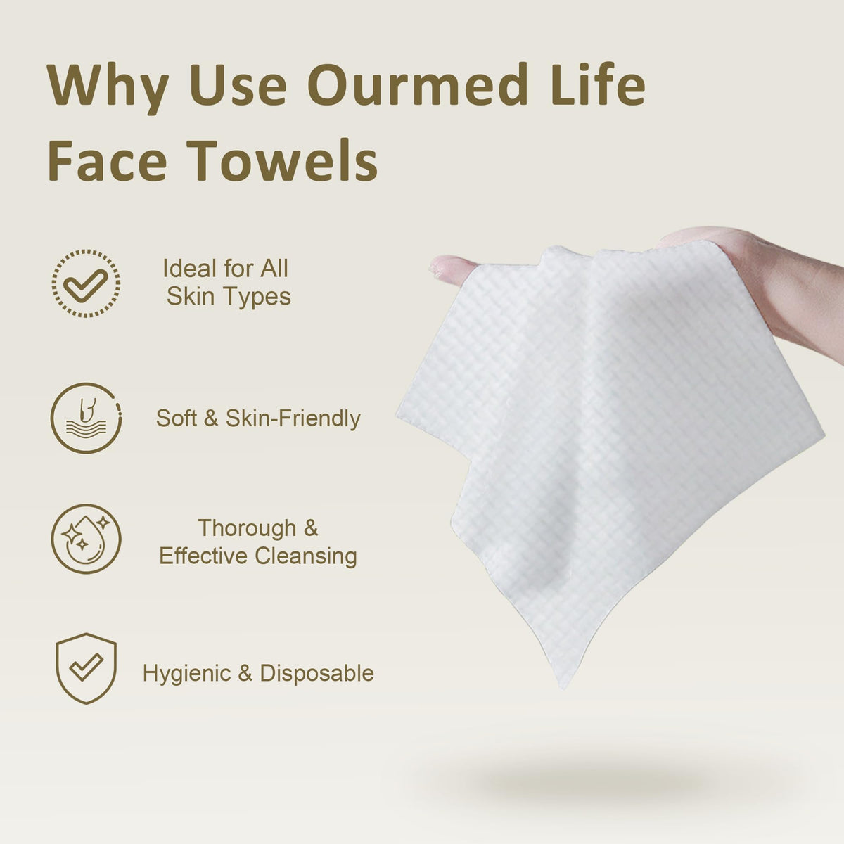 ourmed life travel setup in bathroom for convenient disposable use