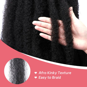 Outernice model wearing 24-inch Marley twists, demonstrating comfortable wear and style versatility
