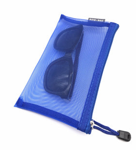 Outman pouch holding pens and erasers illustrating tidy pencil case for school or office