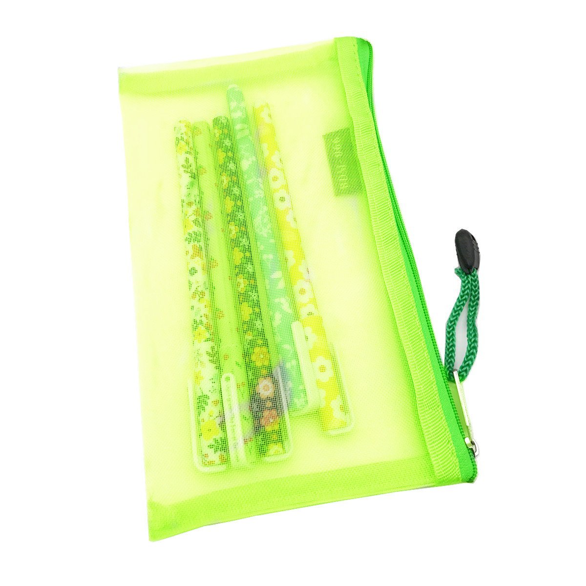 Outman pouch held in hand to show scale and easy carry convenience for daily use