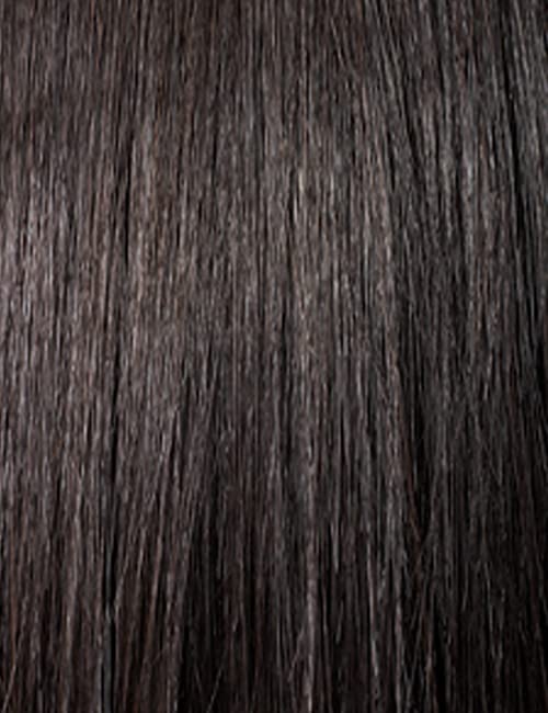 Outre Peruvian 1B styled on model in casual outfit showing blended, natural finish