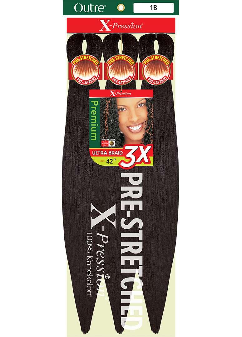 Outre X-Pression front packaging showing 5-pack off black for quick installs