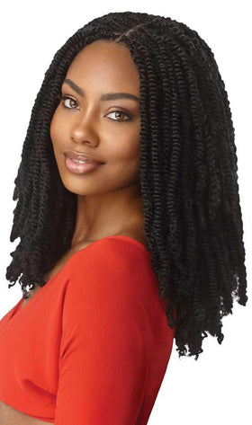 Outre installed twists on model demonstrating instant protective look