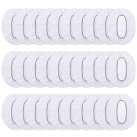 Outus clear ear covers front pack showing quantity and convenience