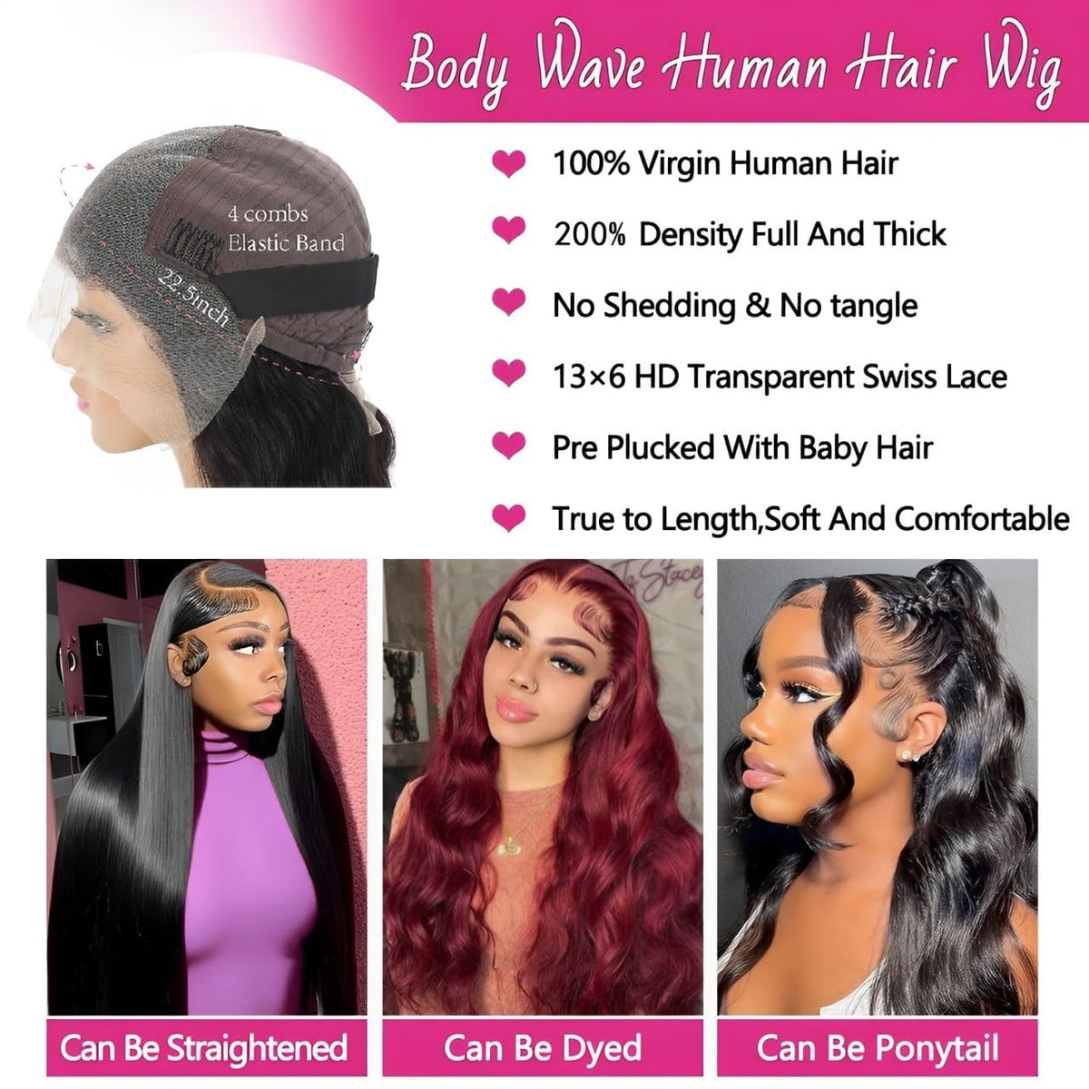 oveflect pre-plucked hairline with baby hairs for seamless, realistic blending