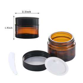 Over News four jars packed in travel pouch showing organized on-the-go convenience