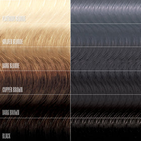 oVertone before and after comparison showing cool titanium tone