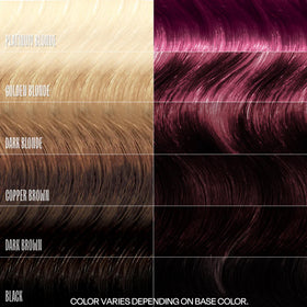 oVertone conditioner being applied in shower for quick color refresh