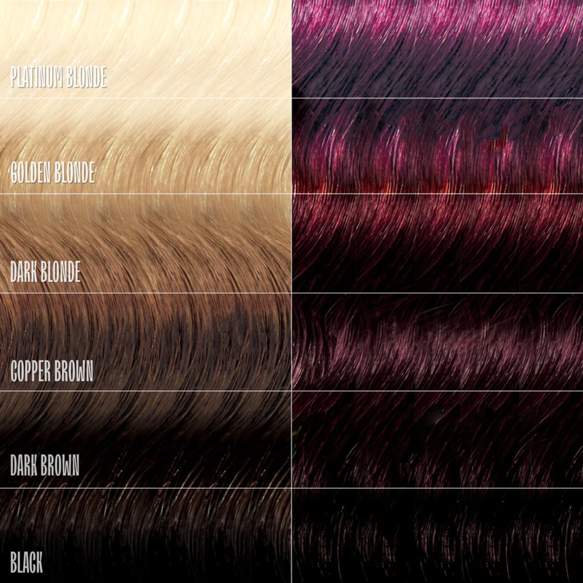 oVertone application of Cherry Chestnut mask on hair demonstrating quick at-home color process