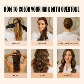 oVertone jar on bathroom counter styled to show daily routine benefit