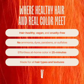 oVertone conditioner applied in shower, showing in-use hydration and quick routine