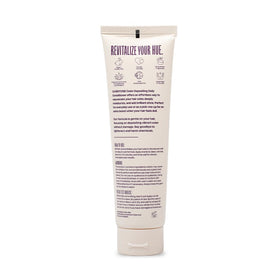 oVertone Royal Plum opened cap and creamy texture for easy application