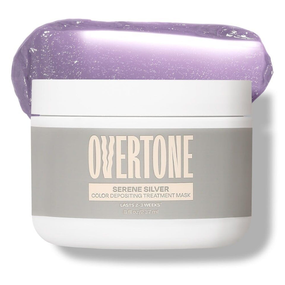 oVertone Serene Silver front packaging showing product and benefits