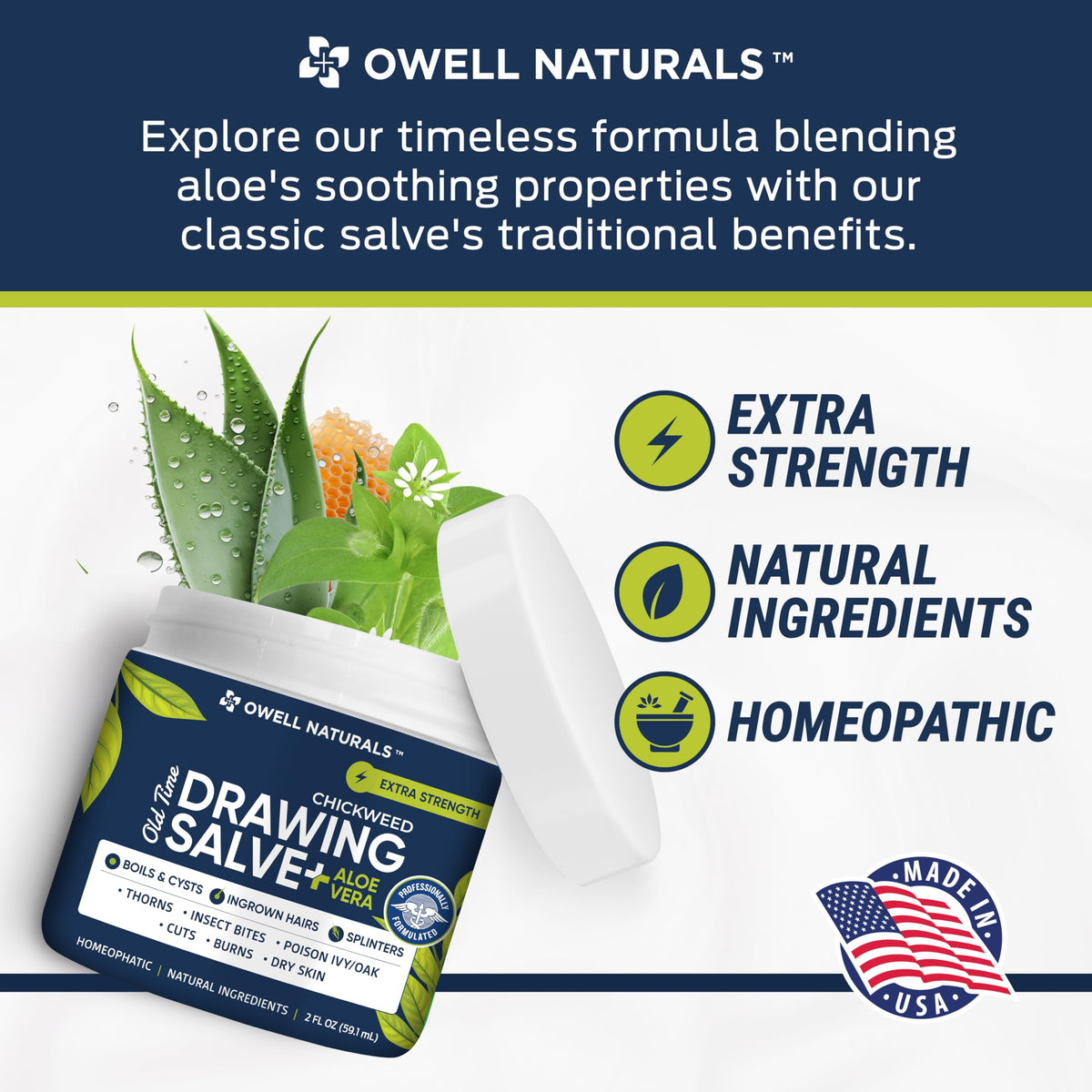 Owell Naturals being applied to a hand demonstrating soothing relief and easy massage