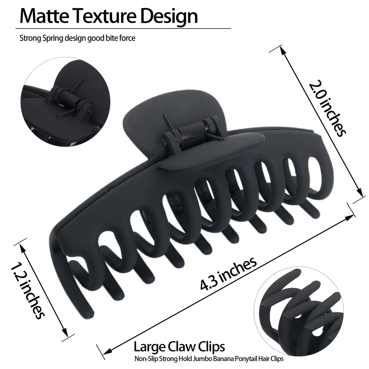OWIIZI close-up of matte resin texture highlights comfortable non-slip finish