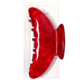 OWIIZI front view red marble clip showing secure grip benefit