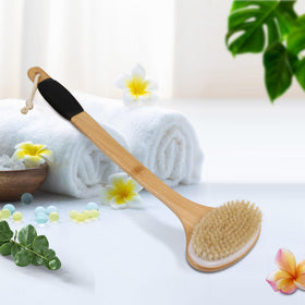OWIIZI lifestyle bathroom display highlighting durable bamboo build