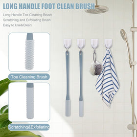 OWIIZI narrow toe brush focused between toes for precise cleaning benefit