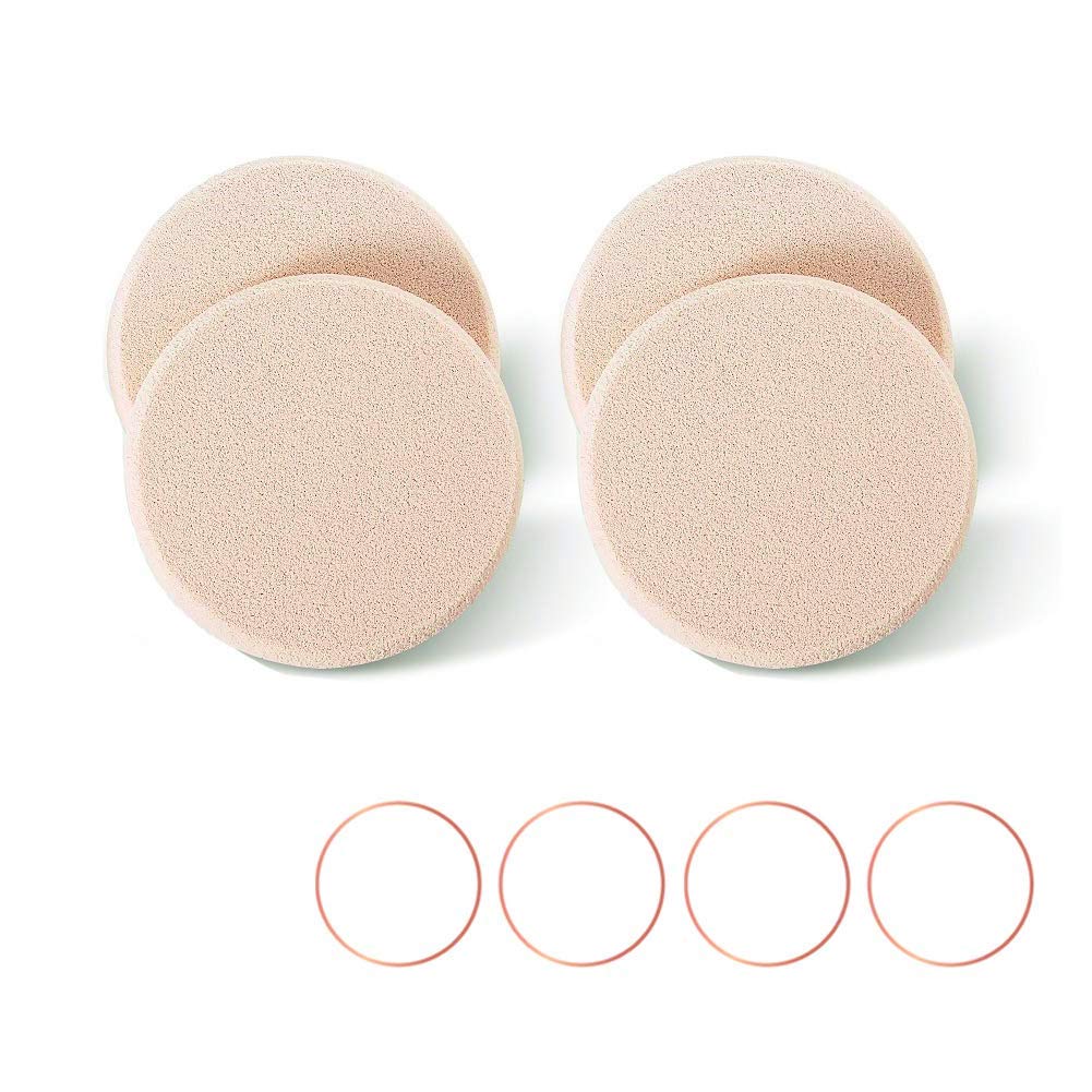 OWLFAVO front packaging showing four beige round puffs, useful for quick touch-ups
