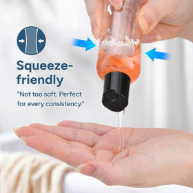owlyee bottle wide neck being refilled quickly without a funnel for convenience