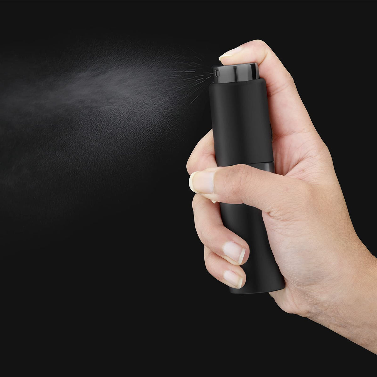 owlyee twist nozzle extended detail demonstrating protective retractable pump for spill prevention