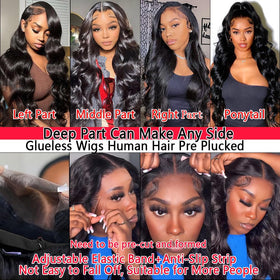 OWNROSE pre-plucked baby hairs detail for realistic hairline benefit