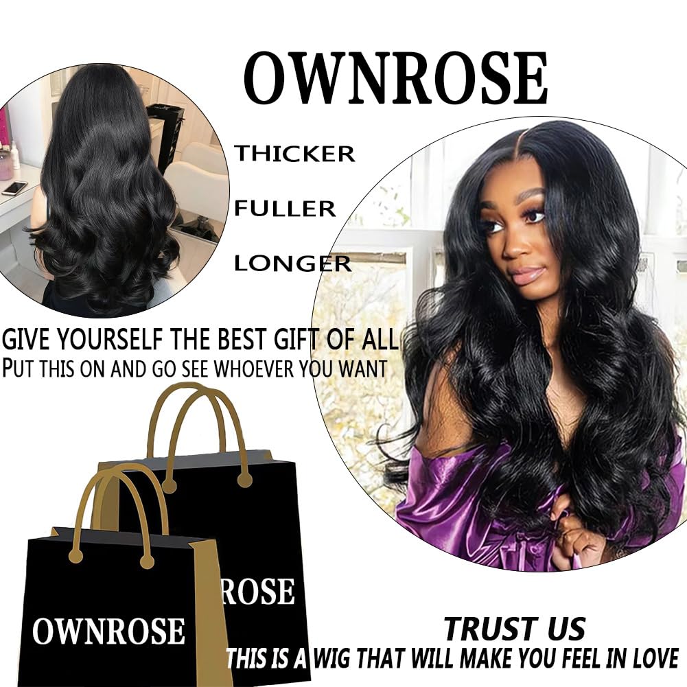 OWNROSE lifestyle shot wearing wig for confidence and everyday wear benefit