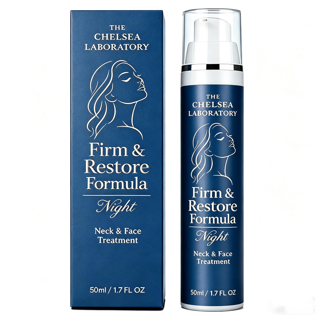 Oxmani night cream front jar showing branding and 50ml size for clear product ID