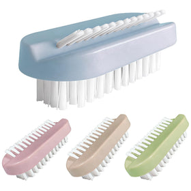 OYEWALLS nail brush front packaging showing product and colors, easy identification benefit