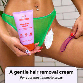 OYO open tube showing cream texture and consistency for gentle application benefit