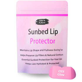 OYS GLOW front packaging showing lip cover and benefits