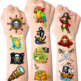 Ozepao front packaging showing pirate designs and party-ready count